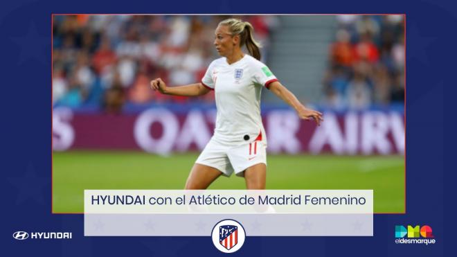 Fichaje del Atlético de Madrid de Toni Duggan.