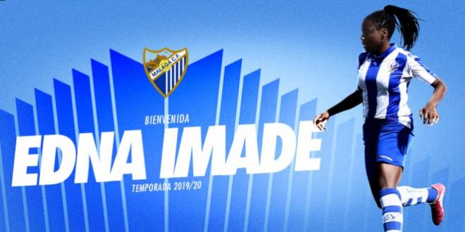 Edna Imade, nuevo fichaje del Málaga Femenino.