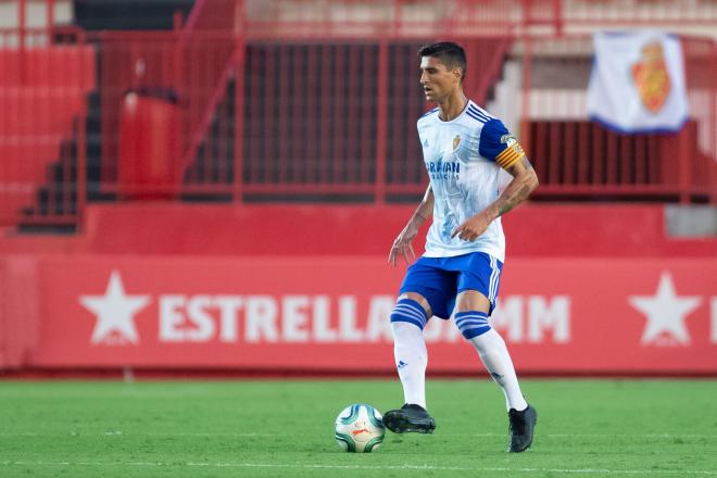 Simone Grippo en el partido en Tarragona (Foto: Daniel Marzo).