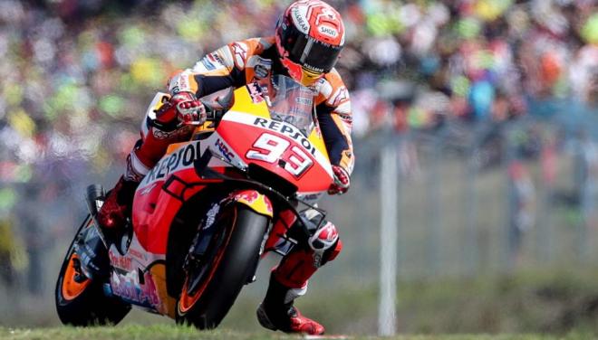 Márquez, en Brno (Foto: EFE).