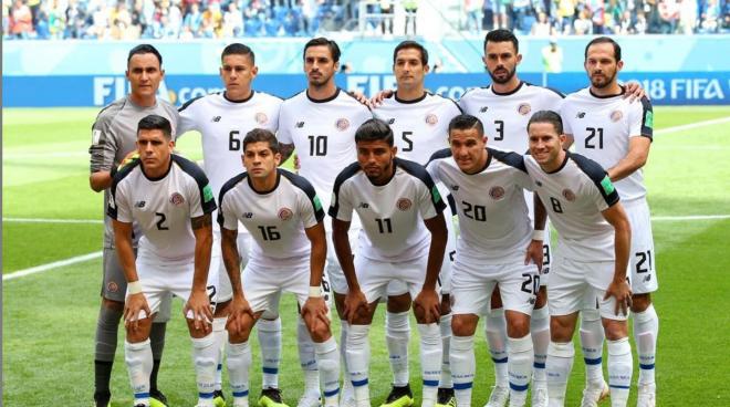 Selección de Costa Rica. (Foto: Instagram Óscar Duarte)