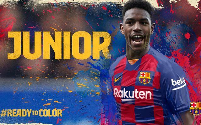 Junior Firpo, nuevo jugador del Barcelona.