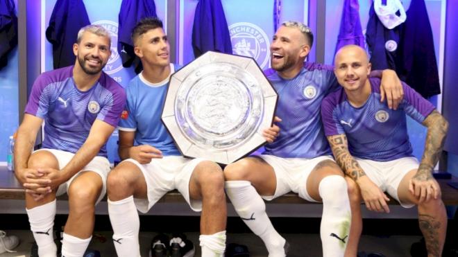 Rodri celebra la Community Shield (Foto: Manchester City).
