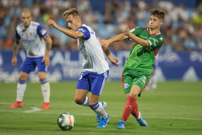 Imagen del amistoso entre Real Zaragoza y Alavés (Foto: Daniel Marzo).