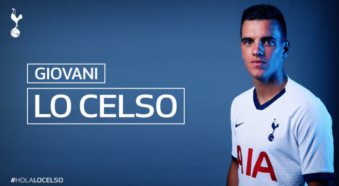 Lo Celso, nuevo jugador del Tottenham.