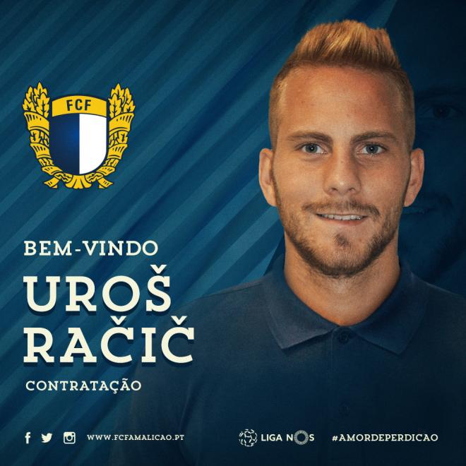 Racic, nuevo jugador del Famalicao.