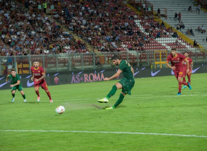 Raúl García marcó el 1-2 ante la Roma. (Foto: Athletic Club)