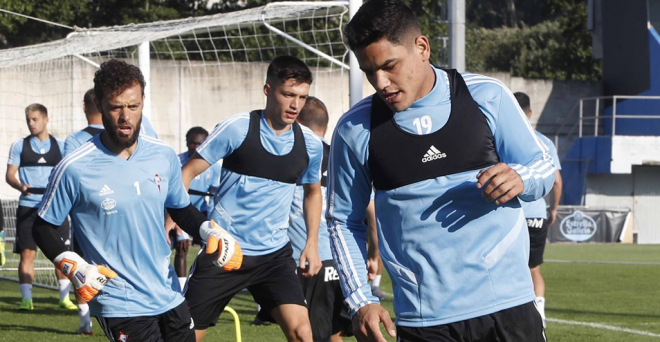 El 'Toro' Fernández entrenándose (Foto: RCCV).