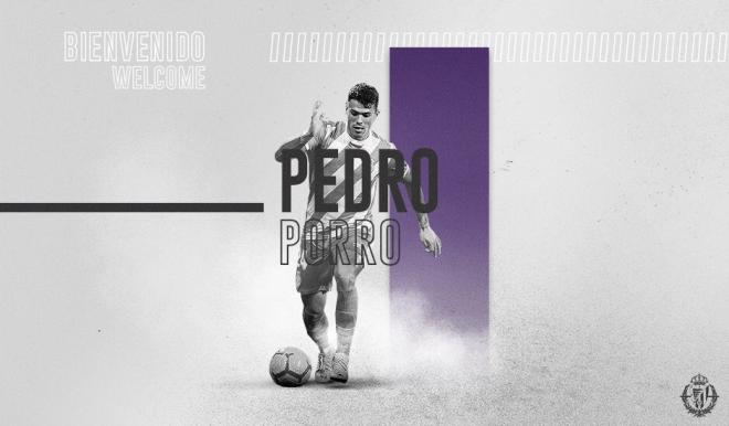 Pedro Porro, nuevo jugador del Real Valladolid (Foto: Real Valladolid).