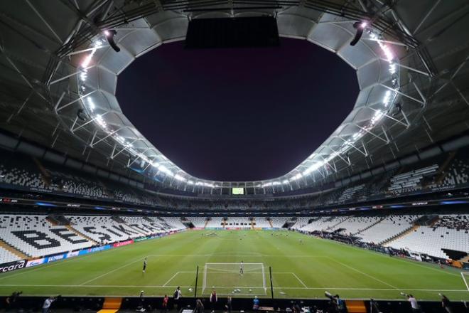 El Besiktas Park, escenario de la final de la Supercopa de Europa.