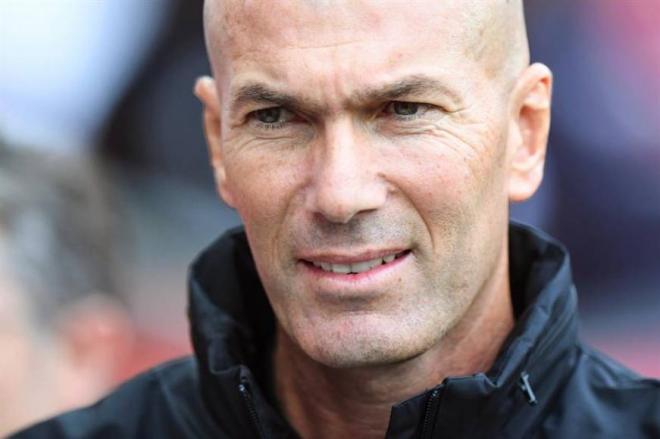 Zidane, durante la pretemporada (Foto: EFE).