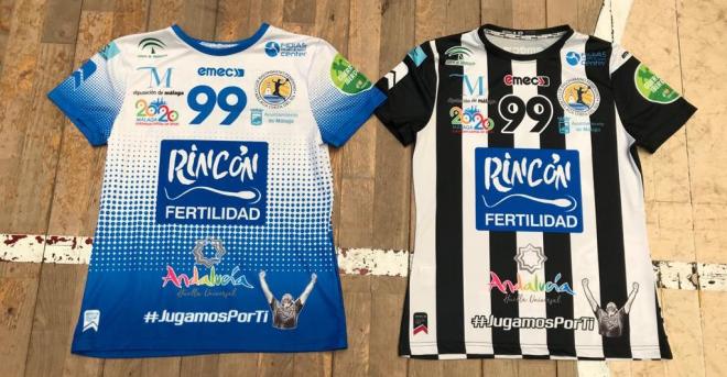 Las nuevas camisetas del Rincón, con el detalle en memoria de Diego Carrasco.