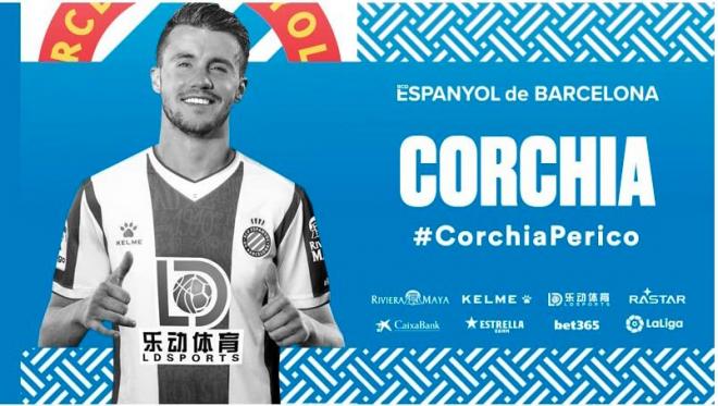 Corchia, nuevo jugador del Espanyol.