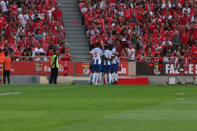 Imagen del Benfica-Porto.
