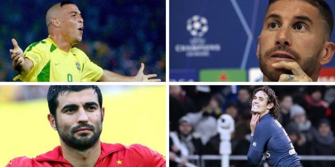 Ronaldo, Ramos, Albiol y Cavani, algunos futbolistas cuyas frases han dejado mucho que desear.