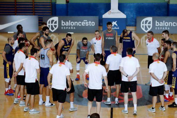 La selección española de baloncesto ya está en China.