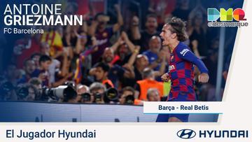 Griezmann, jugador Hyundai Genius de la jornada 2.