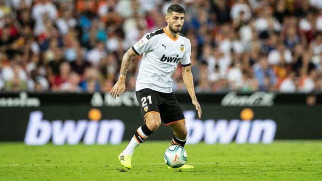 De los jugadores lesionados del Valencia CF Piccini es el que más tardará en volver (Foto: Valencia CF).