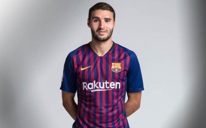 Abel Ruiz, jugador del FC Barcelona.