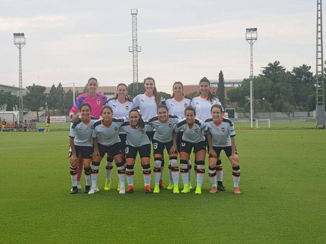 Once titular del Valencia CF Femenino