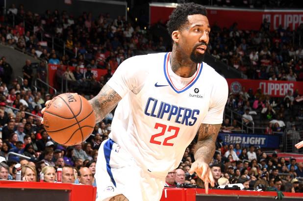 Wilson Chandler, en un partido con los Clippers.