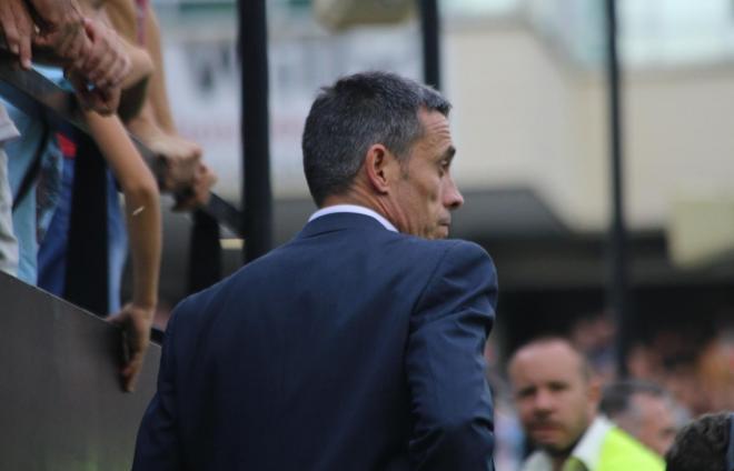 Carmelo del Pozo en su etapa como secretario técnico del Deportivo (Foto: Iris Miquel).