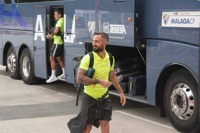 Cifu, a su llegada a Girona (Foto: @GironaFC).