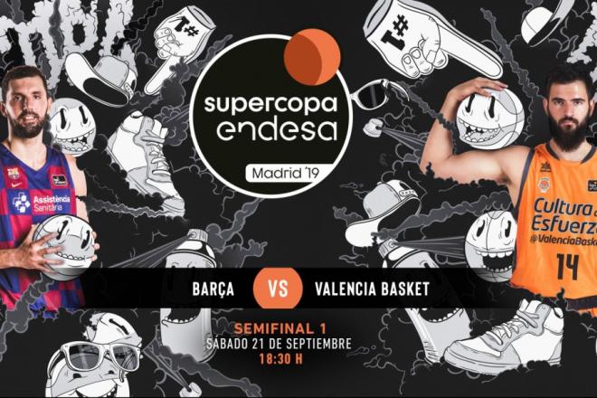 El FC Barcelona será el rival en las semifinales de la Supercopa Endesa del Valencia Basket