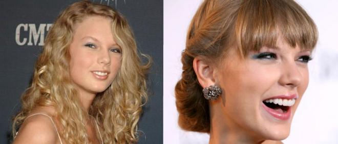 Taylor Swfit antes y después