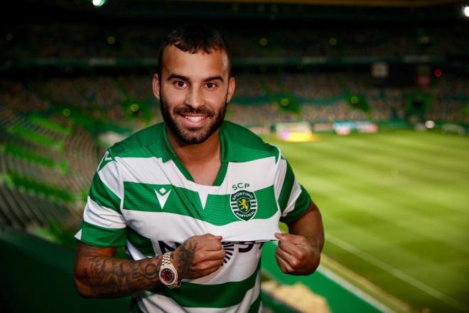 Jesé Rodríguez juega la temporada 19/20 en el Sporting de Portugal (@JeseRodriguez10).