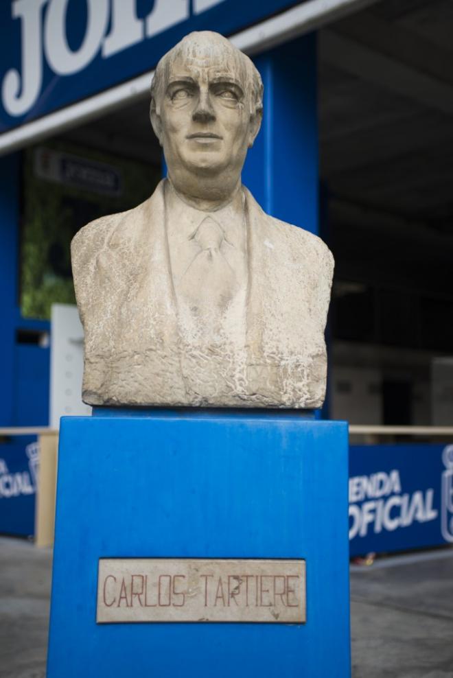 Busto de Carlos Tartiere (Foto: RO).