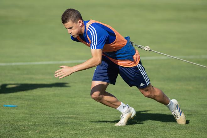 Carlos Nieto en un entrenamiento (Foto: Daniel Marzo).