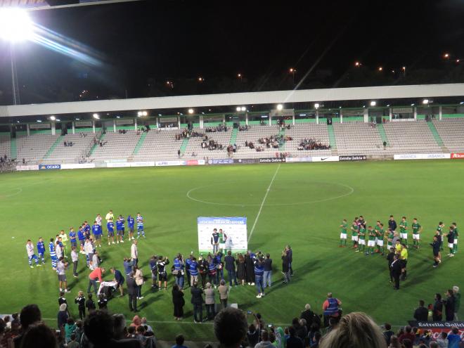 Imagen de A Malata, estadio del Racing de Ferrol.
