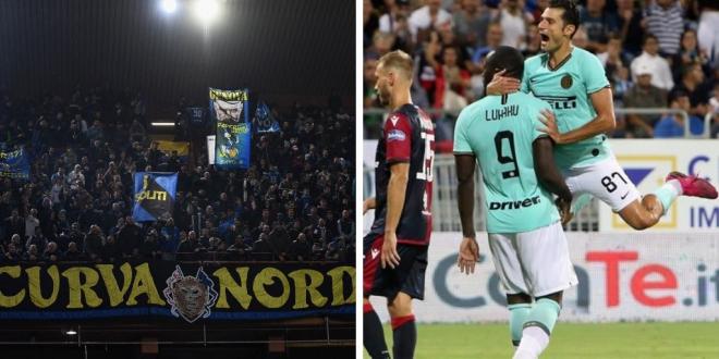 La Curva Nord criticar a Romelu Lukaku por tildar de racistas a los fans del Cagliari.