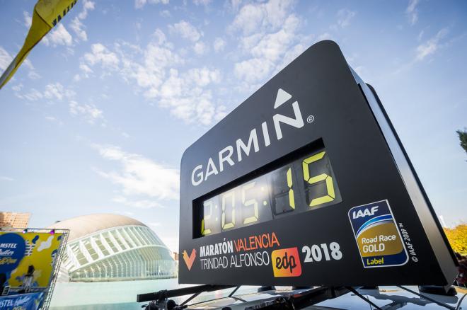 Reloj oficial para el Maratón Valencia