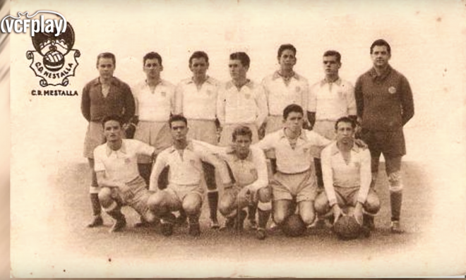 Uno de los primeros equipos del Valencia CF Mestalla