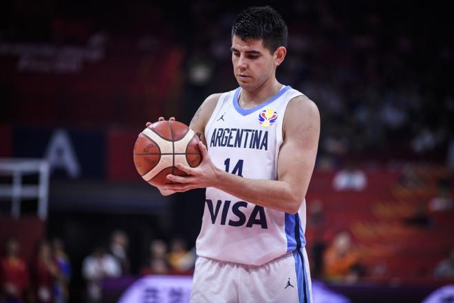 Gabriel Deck, durante el partido ante Venezuela.