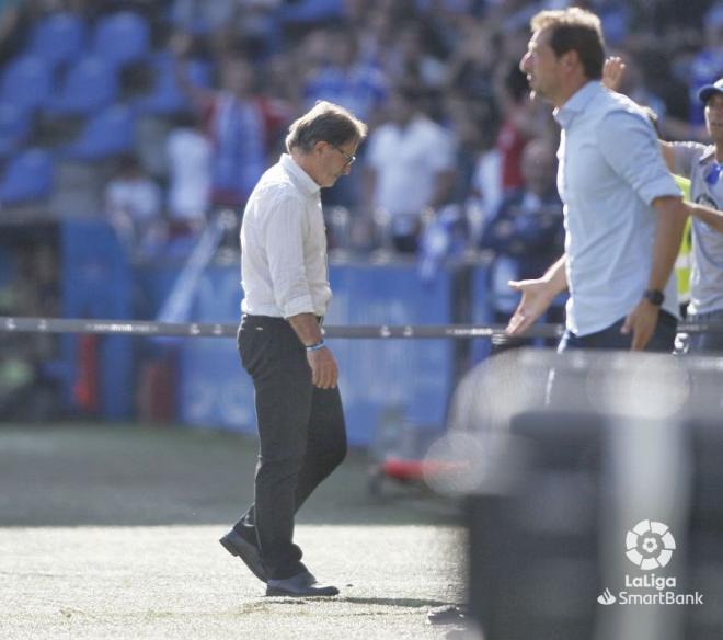 Juan Antonio Anquela, en el Deportivo-Albacete (Foto: LaLiga).