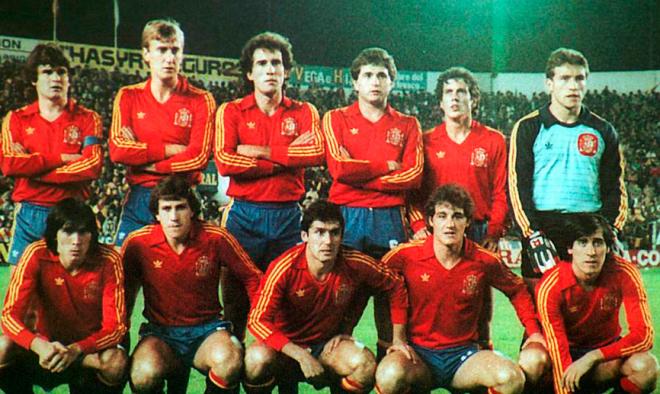 Alineación de España en el partido ante Malta del 12-1.