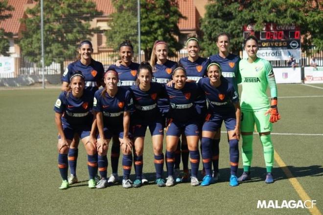 El once titular de José Herrera (Foto: Málaga CF Femenino).
