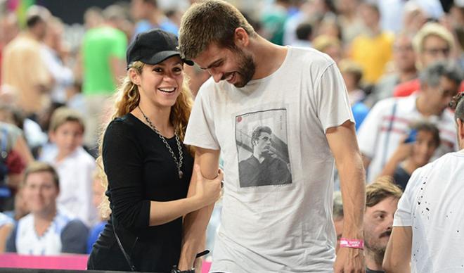 Shakira y Gerard Piqué, en un acto antes de que rompieran su relación hace unos meses.