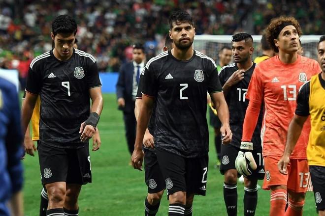 Los mexicanos tras caer ante Argentina (Foto: Cancha).