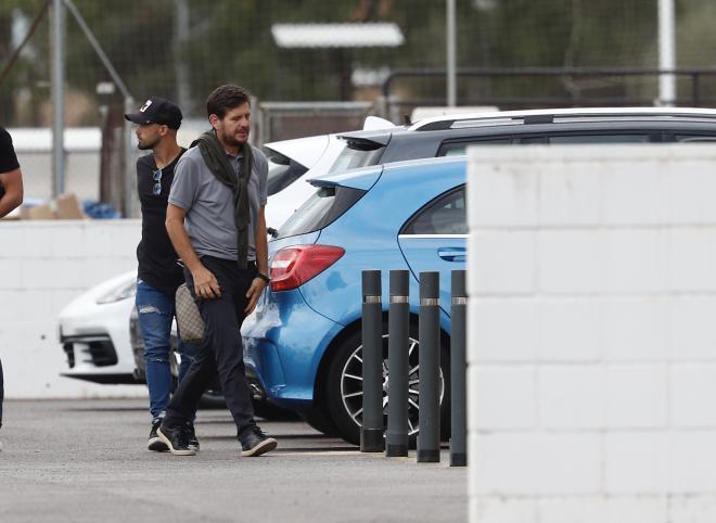 Mateu Alemany llega a Paterna para despedir a Marcelino (Foto: David González)