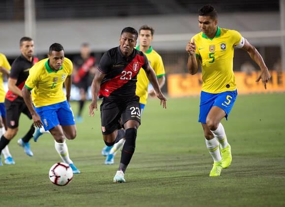 Casemiro, con la selección brasileña (Foto: EFE).