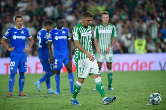 Joaquín, ante el Getafe (Foto: Kiko Hurtado).