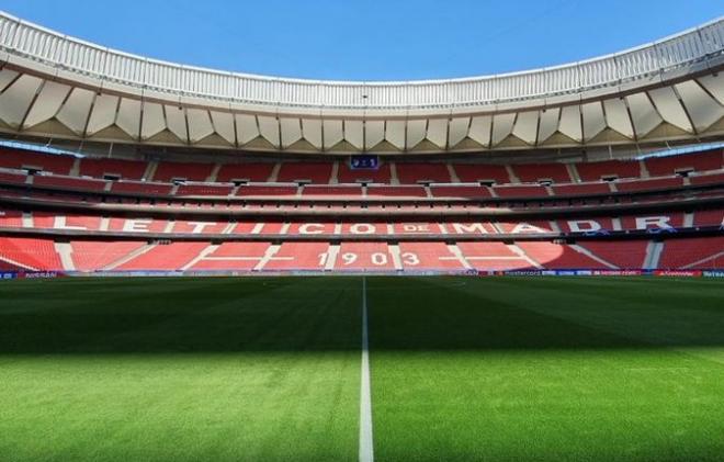 El Metropolitano, preparado para la Champions League.