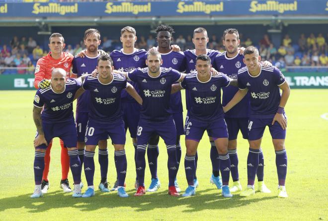 Once inicial del Real Valladolid.