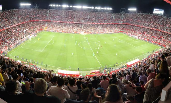 El Sánchez-Pizjuán, lleno para el Sevilla-Real Madrid.