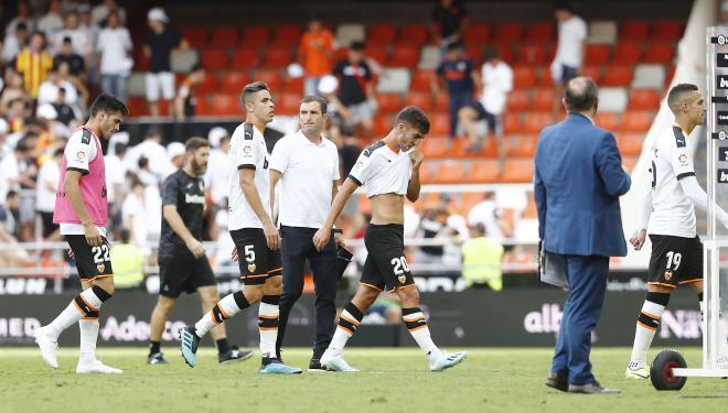 Paco Camarasa en un Valencia-Leganés (Foto: David González)