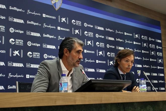 Caminero y Jofre, en rueda de prensa (Foto: Paco Rodríguez).